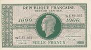 France 1000 francs 1000 Francs Marianne - 1945 Lettre E - Série 24 E - SUP+ -