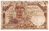 France 100 francs 100 Francs Mercure, Trésor Public - 1955 - Série A.1 - TB -