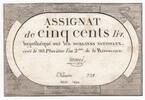 France 500 livres 500 Livres 20 Pluviose An II (8.2.1794) - Sign. Maugé -