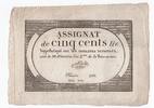 France 500 livres 500 Livres 20 Pluviose An II (8.2.1794) - Sign. Noel -