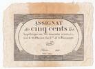 France 500 livres 500 Livres 20 Pluviose An II (8.2.1794) - Sign. Goust -