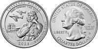 USA 1/4 Dollar 1/4 Dollar Tuskegee Airmen - D Denver - 2021 -