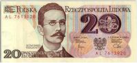 Pologne 20 zlotych 20 Zlotych - Romuald Traugutt - 1982 -