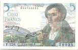 France 5 francs 5 Francs Berger - 05-04-1945 - Série Y.126 - NEUF -