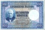 Islande 100 kronur 100 Kronur, J. Sigurdsson - Moutons - 1946 - P.35 a -