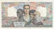 France 5000 francs 5000 Francs Empire Français - 08-03-1945 Série R.373 - TTB -