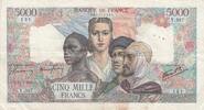 France 5000 francs 5000 Francs Empire Français - 15-03-1945 Série Y.387- TTB -