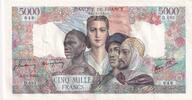 France 5000 francs 5000 Francs Empire Français - 07-06-1945 Série D.683 - TTB+ -