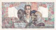 France 5000 francs 5000 Francs Empire Français - 07-06-1945 Série H.683 - TTB -