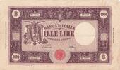 Italie 1000 lire 1000 Lire - Ornement - 1947 - Série W 2574 - TB - P.72c -