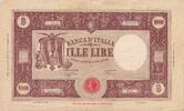 Italie 1000 lire 1000 Lire - Ornement - 1943 - Série H 23 - TB - P.72a -