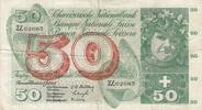 Suisse 50 francs 50 Francs Fillette - Cueillette des pommes - 1955 - P.47a - Série 2Z -