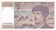 France 20 francs 20 Francs - Debussy - Série O.016 - 1986 - NEUF - F.66.07 -