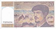 France 20 francs 20 Francs - Debussy - Série J.027 - 1990 - NEUF - F.66bis.01 -