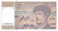 France 20 francs 20 Francs - Debussy - Série O.034 - 1991 - NEUF - F.66bis.02 -