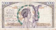 France 5000 francs 5000 Francs - Victoire - 11-07-1935 - Série N.31 - TTB - F.44.03 -