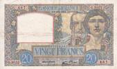 France 20 francs 20 Francs - Science et Travail - 20-02-1941 - Série G.3032 - TTB+ - F.12.12 -
