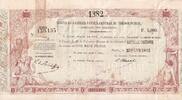 Nle Calédonie 5000 francs 5000 Francs - Traite du Trésor Public - Sign. Chazal - 23-02-1882 - TTB -