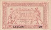 France 1 franc 1 Franc - Trésorerie aux Armées - 1919 - Série D2 - SUP+ - VF.04.17 -