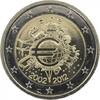 Irlande 2 euro 2 Euros, 10 ans de l'Euro - 2012 -