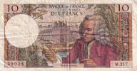 France 10 francs 10 Francs - Voltaire - 06-01-1966 - Série M.217 - F.62.19 -