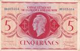 AEF 5 francs 5 Francs - Marianne - 1944 - P.15b -