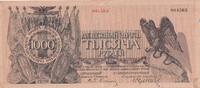 1000 Roubles - Russie du Nord Ouest - 1919 - PS.210 TTB