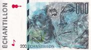 France 200 francs 200 Francs - Ravel - Type Eiffel - Echantillon - 1995 -