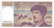 France 20 francs 20 Francs - Debussy - 1980 - Série N.001 - F.66.01 -