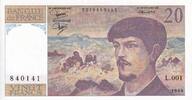 France 20 francs 20 Francs - Debussy - 1980 - Série L.001 - F.66.01 -