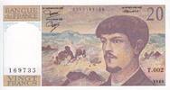 France 20 francs 20 Francs - Debussy - 1980 - Série T.002 - F.66.01 -