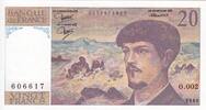 France 20 francs 20 Francs - Debussy - 1980 - Série O.002 - F.66.01 -