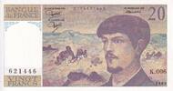 France 20 francs 20 Francs - Debussy - 1980 - Série K.006 - F.66.01 -