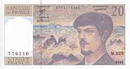France 20 francs 20 Francs - Debussy - 1990 - Série M.029 - F.66Bis.01 -