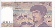 France 20 francs 20 Francs - Debussy - 1991 - Série U.032 - F.66Bis.02 -