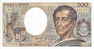 France 200 francs 200 Francs - Montesquieu - 1989 - Série H.076 - F.70.09 -
