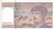 France 20 francs 20 Francs - Debussy - 1997 - Série Q.063 - F.66TER.02.63 -