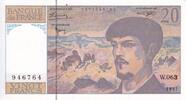France 20 francs 20 Francs - Debussy - 1997 - Série W.063 - F.66TER.02.63 -