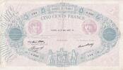France 500 francs 500 Francs - Rose et Bleu - 27-05-1937 - Série A.2597 - F.30.38 -