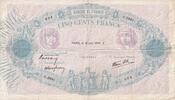 France 500 francs 500 Francs - Rose et Bleu - 16-06-1938 - Série U.2991 - F.31.15 -