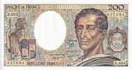 France 200 francs 200 Francs - Montesquieu - 1987 - Série X.055 - F.70.07 -