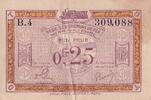 France 25 centimes 25 Centimes - Régie des chemins de Fer - 1923 - Série B.4 - 135.03 -