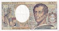 France 200 francs 200 Francs - Montesquieu - 1992 - Série U.101 - F.70BIS.01 -