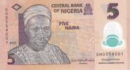 Nigeria 5 naira 5 Naira - Alhaji Sir Abubakar Tafawa Salewa - Danseurs - 2022 - P.NEW -