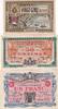 France Lot 3 Billets de Chambre de Commerce de Toulon et Var -