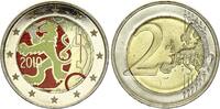 Finlande 2 euros 2 Euros - Création de la Rahapaja - Colorisée - 2010 -