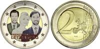 Luxembourg 2 euros 2 Euros - Mariage princier - Colorisée - 2012 -