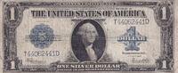 USA 1 Dollar 1 Dollar - George Washington - 1923 - Série T-D - P.342 -