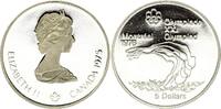 Canada 5 dollars 5 Dollars, JO de Montréal 1976 - Plongeon (JO) - 1975 BE -