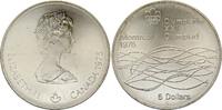 Canada 5 dollars 5 Dollars, JO de Montréal 1976 - Natation (JO) - 1975 -
